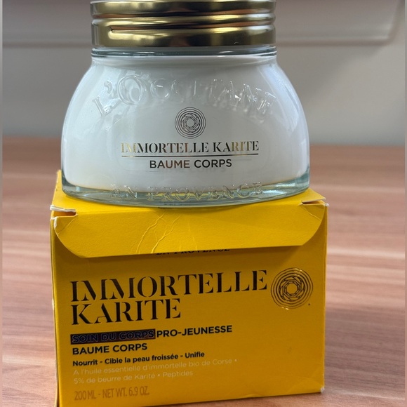 L'Occitane Immortelle Karite Pro Youth Body Care Balm ~ 200mL / 6.9 Oz